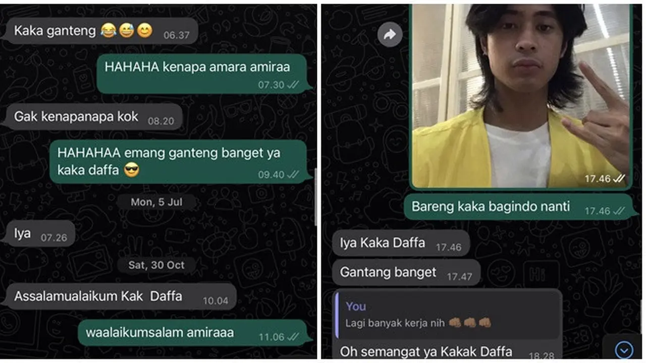 6 Chat Gemas Adik Beri Pujian ke Kakak Ini Bikin Senyum-Senyum