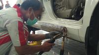 Perbaikan body di Auto2000 Singosari (Amal/Liputan6.com)
