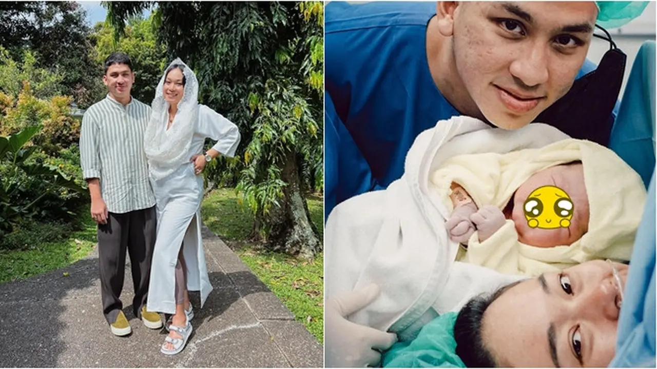 6 Momen Ayla Dimitri Melahirkan Anak Pertama, Penuh Perjuangan