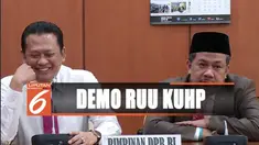 DPR RI sepakat menunda pembahasan dan pengesahan RKUHP dan RUU Lembaga Pemasyarakatan. Penundaan akan dibahas kembali hingga batas waktu yang belum ditentukan.