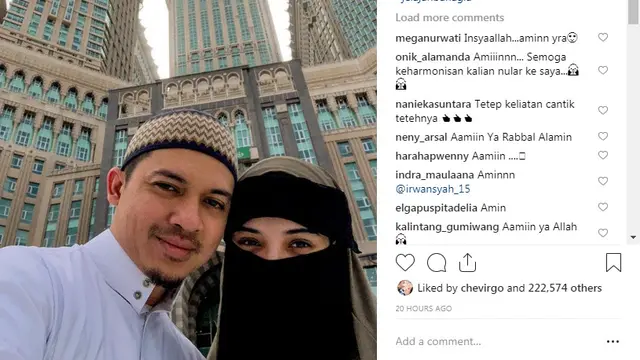 Zaskia Sungkar dan Irwansyah