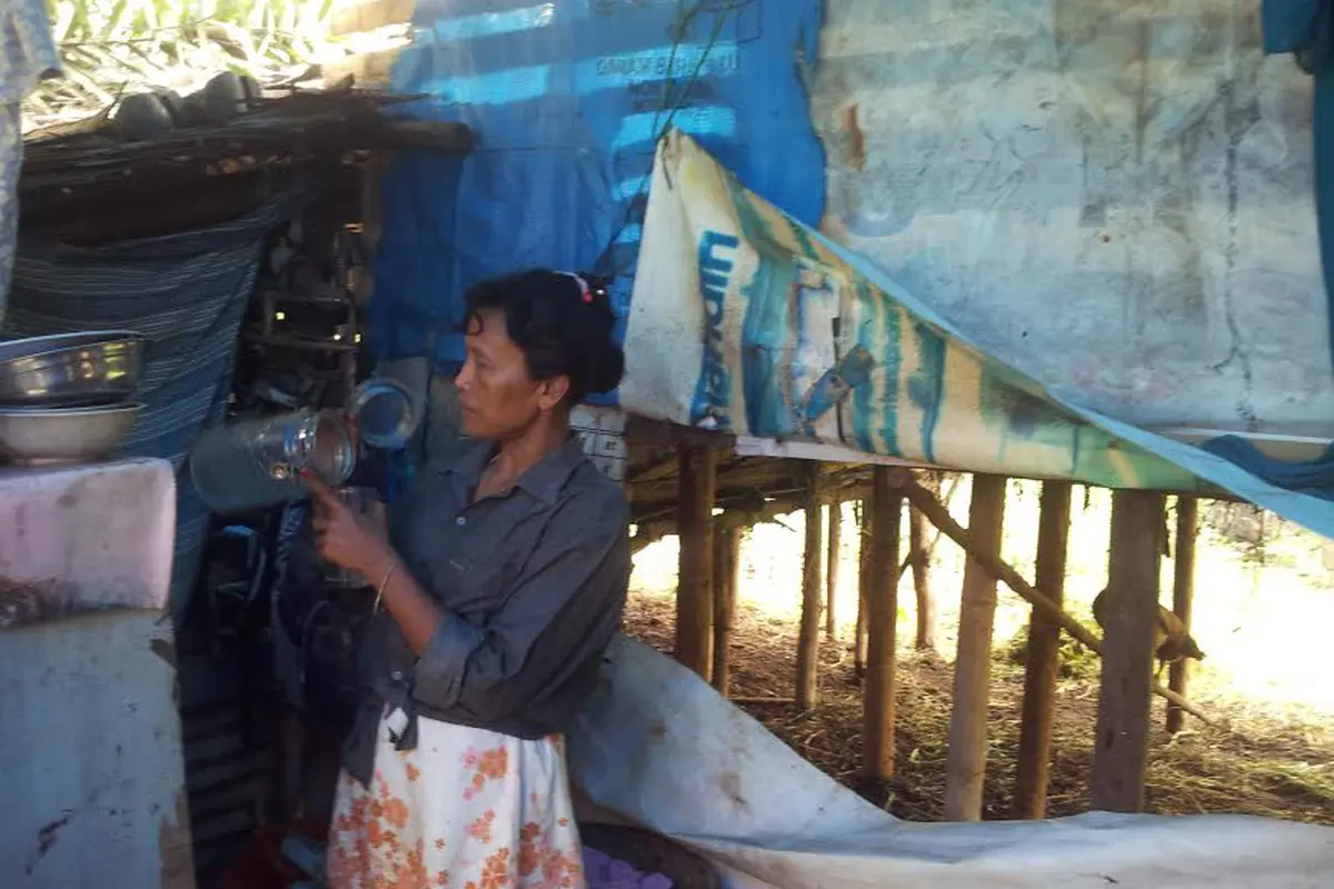 Janda di Kandang Kambing Kini Dipindah ke Rumah Kontrakan