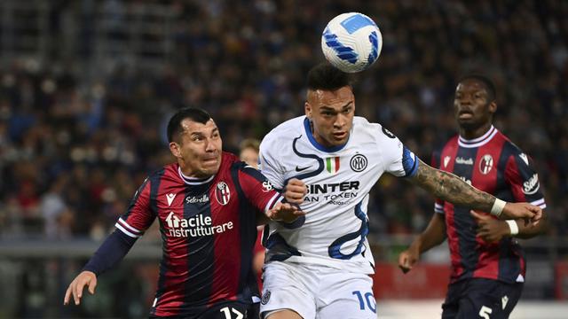 Foto: Aksi Para Penggawa Bologna saat Gagalkan Usaha Inter Milan ke Puncak Klasemen Liga Italia