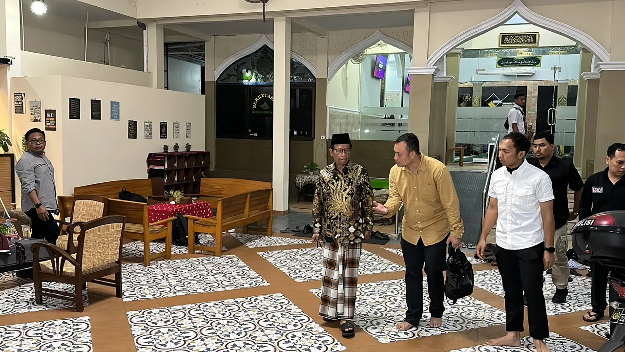 Calon wakil presiden nomor urut tiga Mahfud Md