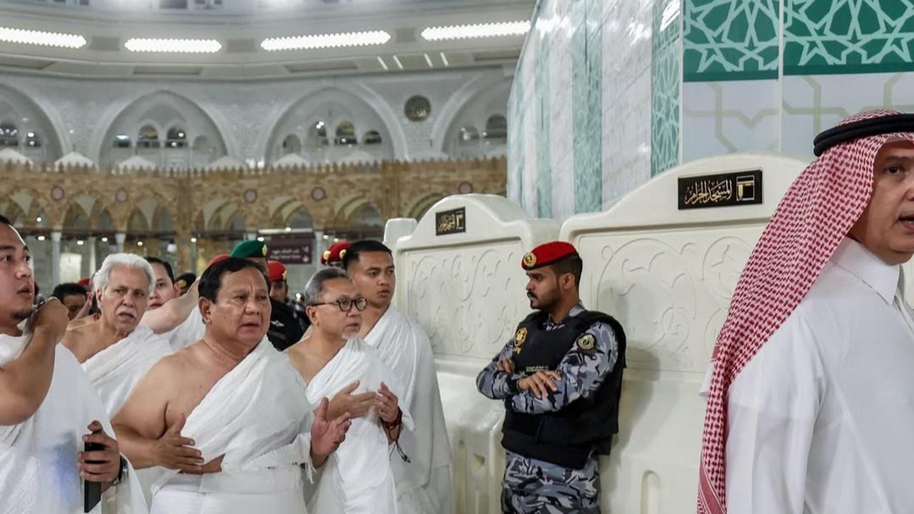 Prabowo tunaikan ibadah umrah di Masjidil Haram