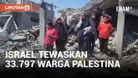 Perang di Gaza masih berkecamuk, Israel masih gencar melakukan serangan ke wilayah yang banyak dihuni warga sipil Palestina. Korban tewas pun terus bertambah, lebih dari 33 ribu orang.