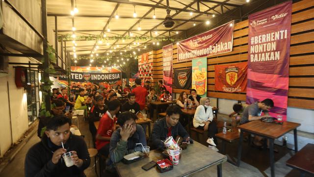 Suasana roaring night di Giardino Cafe, Tangerang, Minggu (12/5/24)