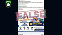 Cek Fakta: Tidak Benar Ini Link Pendaftaran Bantuan untuk Pensiunan dari Taspen