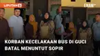 Para keluarga korban insiden bus pariwisata di Guci batal menuntut sopir. Hal itu disampaikan oleh Ahmad Soleh, pengacara 911 Hotman Paris