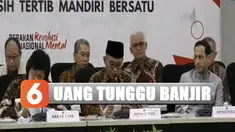 Selain itu, hadir Gubernur DKI Jakarta Anies Baswedan, Wakil Gubernur Banten Andika Hazrumy, unsur TNI-Polri, BNPB, serta Kepala BMKG.