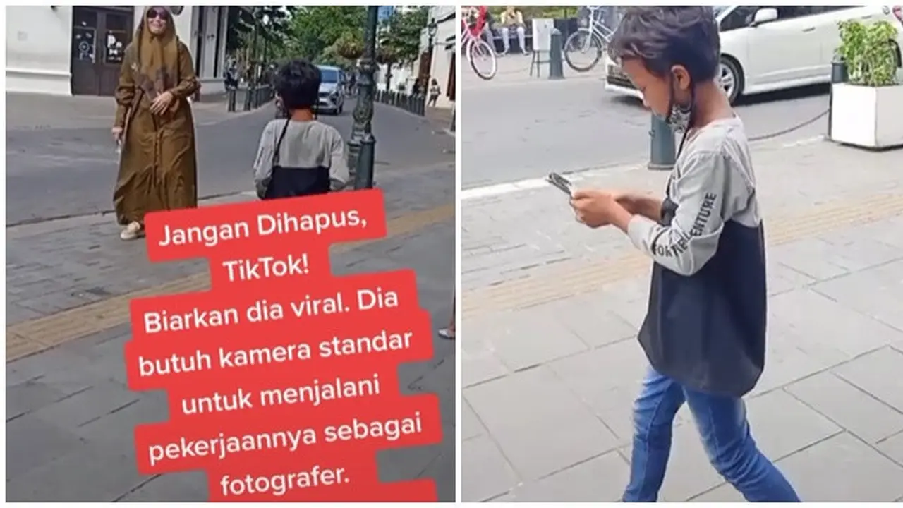 Tolak Mengemis, Viral Bocah Jadi Pengarah Foto Wisatawan Ini Banjir Pujian