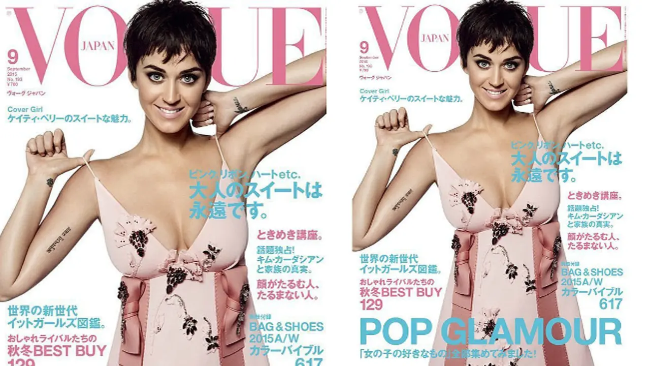 Berpose Untuk Vogue Japan, Katy Perry Tampak Mengesankan