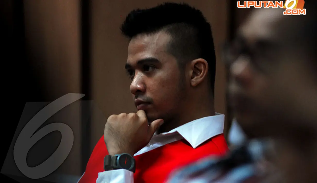Permohonan penundaan pembacaan putusan Roby Geisha dikabulkan Majelis Pengadilan Negeri Jakarta Pusat pada Selasa (15/4/2014). Sidang dilanjutkan pekan depan. (Liputan6.com/Miftahul Hayat)