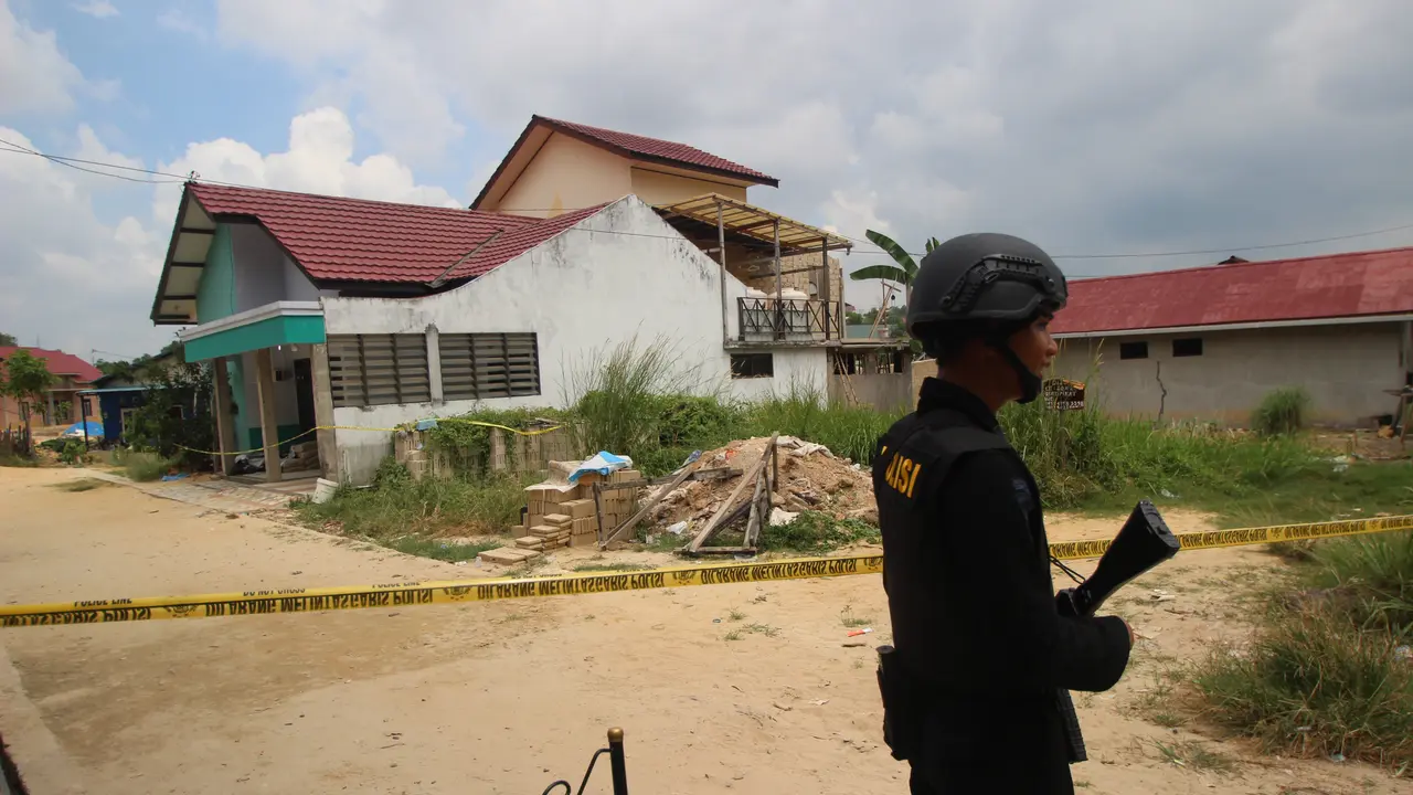 Rumah terduga teroris di Balikpapan, Kaltim