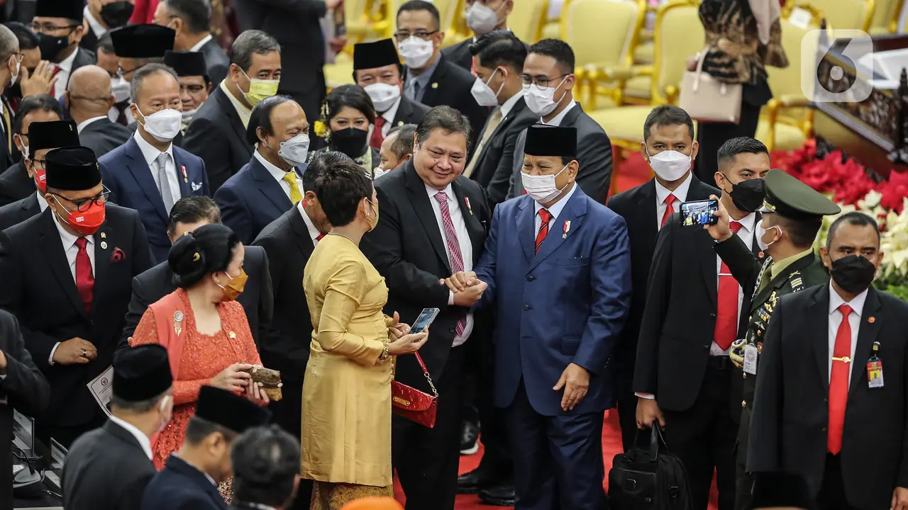 Suasana Sidang Tahunan MPR 2022