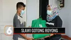 Prihatin banyak warga yang menjalani isolasi mandiri dan pekerja sektor informal yang terdampak pandemi, gerakan Slawi Gotong Royong di Tegal ajak masyarakat galang dana dan bagikan sembako.