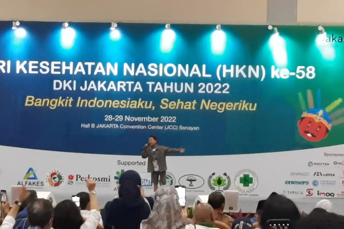 Farel Prayoga Tampil di Acara Hari Kesehatan Nasional (HKN) ke-58 di JCC