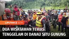 Dua wisatawan di Danau Situ Gunung, Kecamatan Kadudampit, Sukabumi, Jawa Barat, tewas tenggelam saat hendak membersihkan diri usai bermain bola. Lokasi wisata Danau Situ Gunung ditutup sementara usai peristiwa ini.