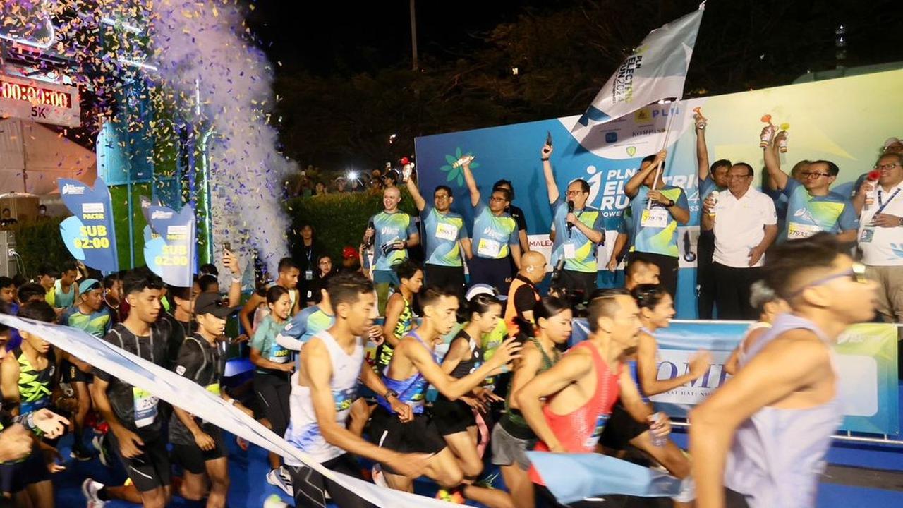 PLN Sukses Gelar PLN Electric Run 2024