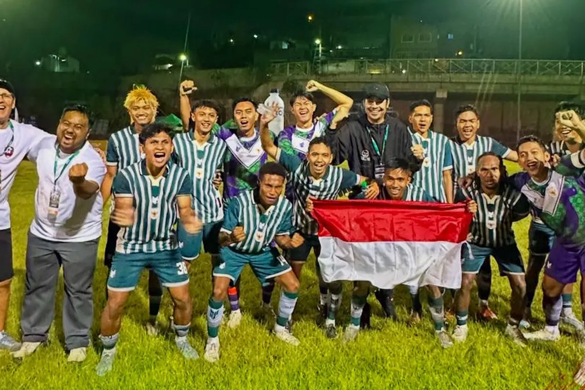 Timnas Sepak Bola 7x7 Indonesia Lolos Semifinal Kejuaraan Dunia 2026, Tantang Brasil