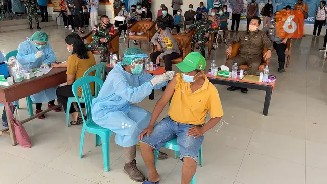 Vaksinasi di Perbatasan