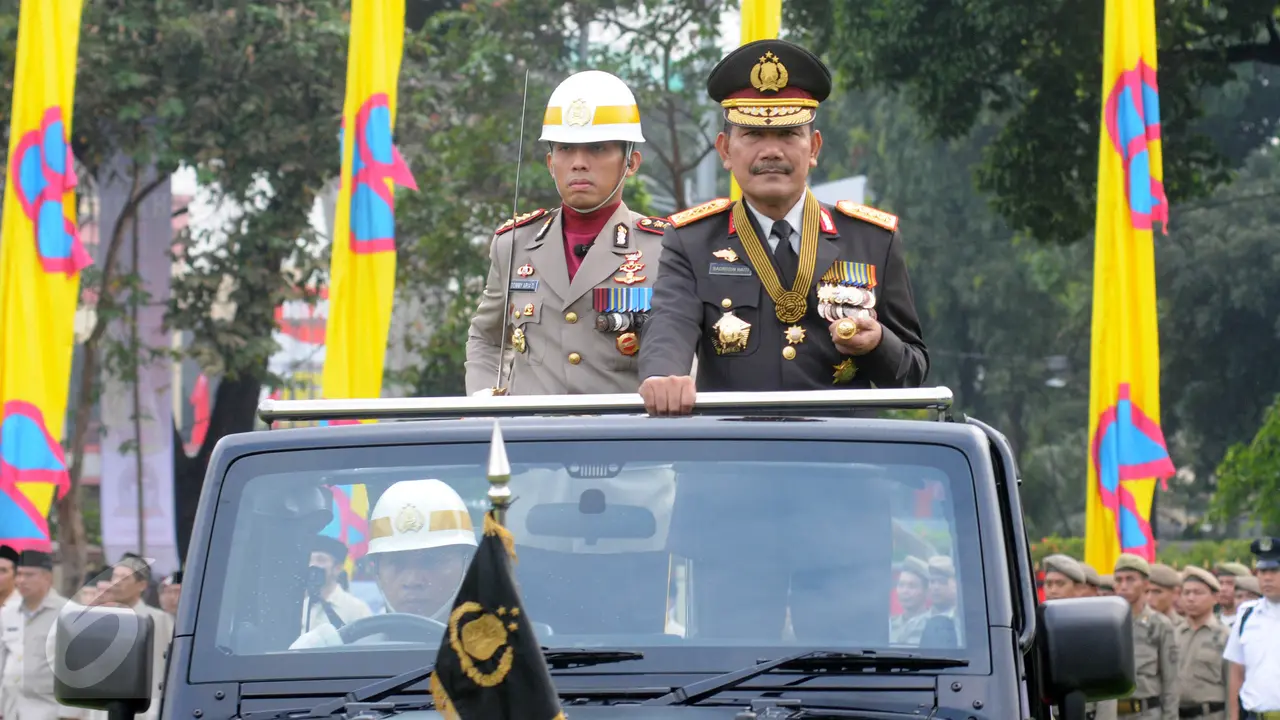 Badrodin Haiti pimpin upacara HUT ke-70 Polri