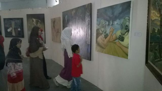 Melihat Ekspresi Sumsel Dalam Pameran Seni Rupa Asap News Liputan6 Com