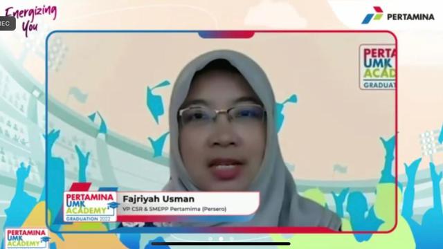 VP CSR & SMEPP Management Pertamina Fajriyah Usman