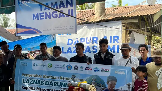 Laznas Darunnajah kembali memberangkatkan bantuan kemanusiaan tahap ketiga untuk korban bencana alam di wilayah Sumatra pada Kamis, 25 Desember 2025.