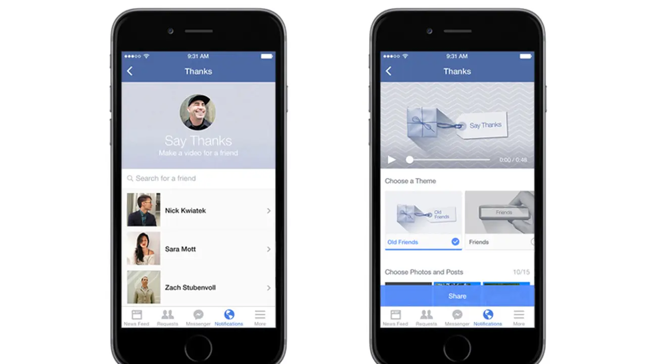 Berikan Ucapan Terimakasih Melalui Fitur `Say Thanks` di Facebook