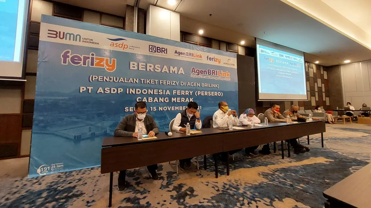 Terintegrasi dengan PeduliLindung, Beli Tiket Ferry Bisa Lebih Mudah Melalui AgenBRILink