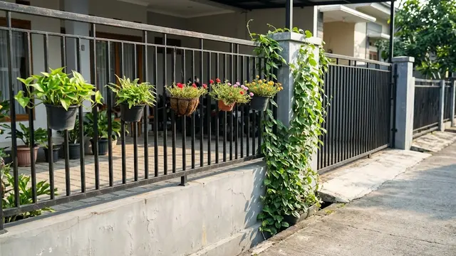 Dekorasi Pagar