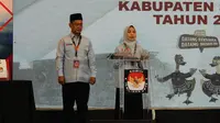 Debat Pilbup Serang, Ratu Zakiyah Janji Sejahterakan Tenaga Kerja Lokal