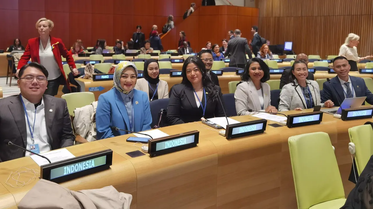 Badan Kerja Sama Antar-Parlemen (BKSAP) DPR RI hadir di sidang komite status perempuan di Markas PBB, Amerika Serikat.