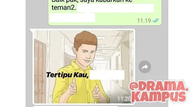6 Chat Kocak Pemberitahuan Dosen ke Mahasiswa Ini Bikin Geleng Kepala