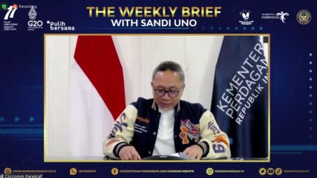 Menteri Perdagangan Zulkifli Hasan di Weekly Press Briefing, 15 Agustus 2022