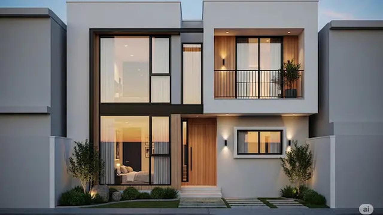 15 Ide Rumah Dua Lantai di Lahan Sempit, Cocok untuk Keluarga di Tengah Kota