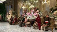 Resepsi pernikahan putri Anies Baswedan, Mutiara Annisa Baswedan di Gedung Candi Bentar, Putri Duyung, Ancol, Jakarta. (Liputan6.com/Winda Nelfira)