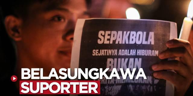VIDEO TikTok Bola: Aksi Belasungkawa Suporter di Jakarta atas Tragedi di Stadion Kanjuruhan