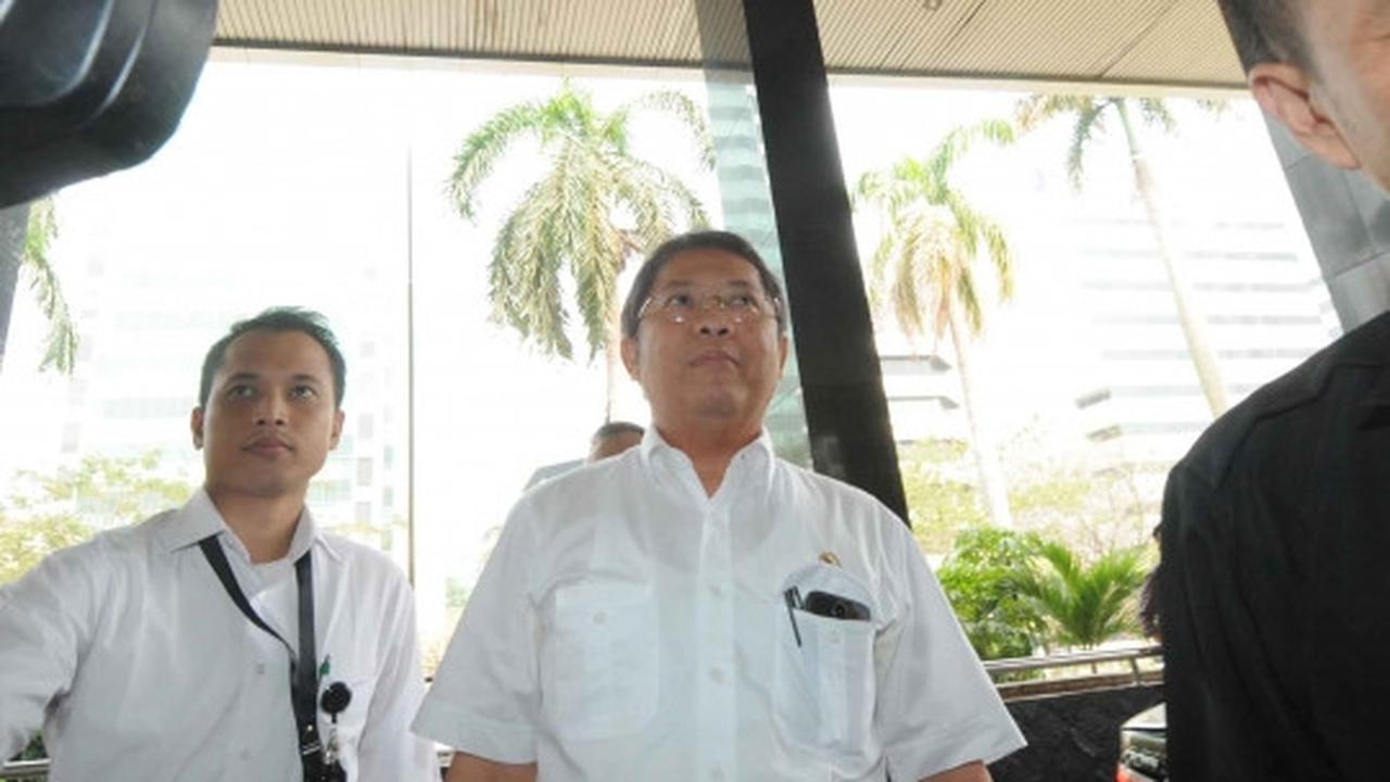 Berkemeja putih, Rudiantara sambangi KPK