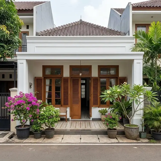 Inspirasi Desain Rumah Mungil Tapi Asri di Perkotaan