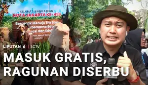 Masuk Gratis, Ragunan Diserbu