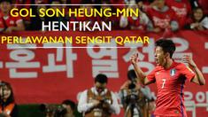 Video gol spektakuler Son Heung-min penyerang Korea Selatan yang mengakhiri perlawanan sengit Qatar di laga kualifikasi Piala Dunia 2018.