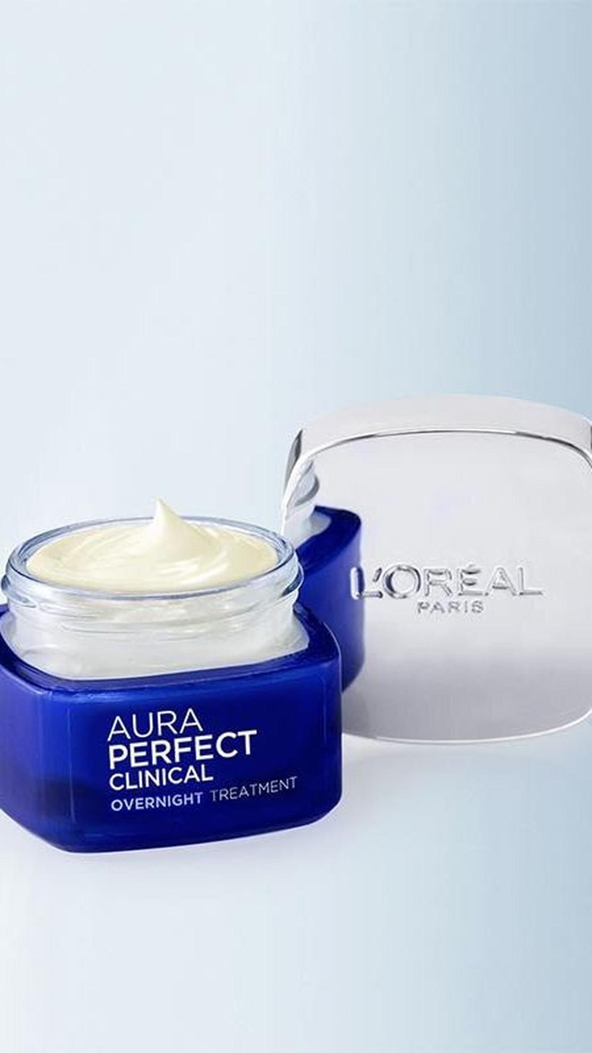 8. L'Oreal Paris&nbsp;Aura Perfect Clinical Night Cream