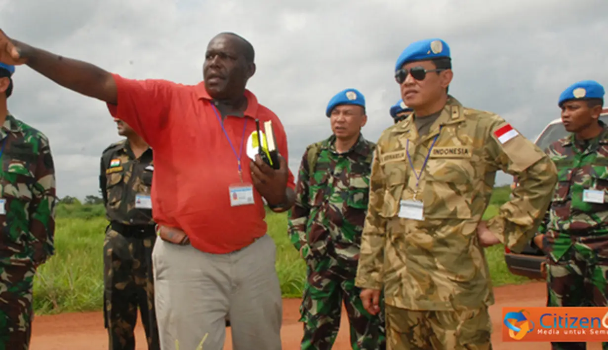 Citizen6, Kongo: Kedatangan Tim Recce Satgas Helly TNI ke Kongo dalam rangka survey lokasi untuk penempatan Satgas Helly, yang rencananya akan melaksanakan tugas di misi MONUSCO. (Pengirim: Badarudin Bakri)