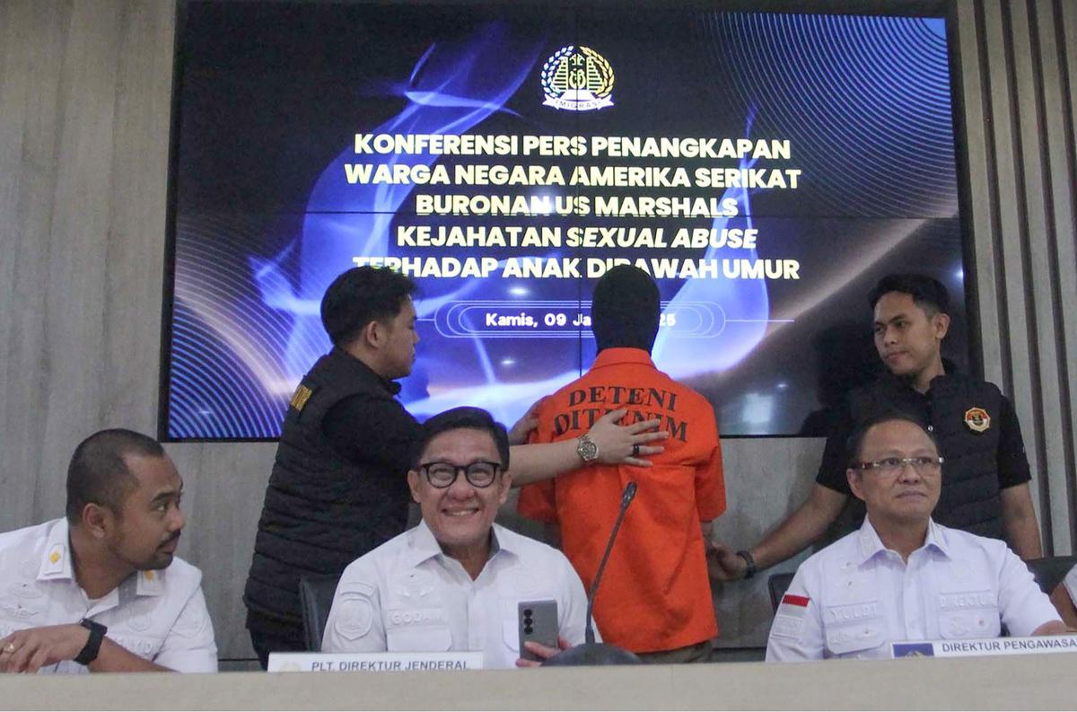 Ditjen Imigrasi tangkap WN Amerika Serikat buronan US Marshals