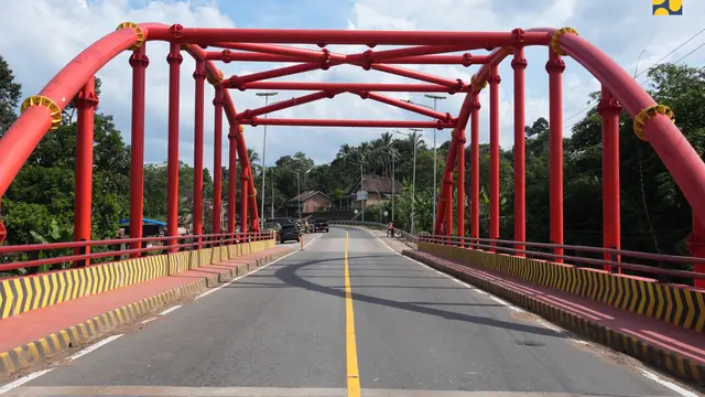 Pastikan Infrastuktur Terjaga, Wamen Diana Tinjau Jembatan Way Sabuk dan Jalan Kotabumi-Terbanggi Besar