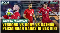 Bek Kiri Timnas Indonesia Overload, Dari Verdonk Hingga Arhan, Persaingan Ganas di Era John Herdman