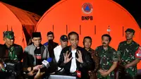 Presiden Jokowi Panglima TNI percepat recovery kawasan Rinjani.