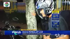 Polisi terpaksa melakukan upaya paksa, dalam menangkap seorang pembalap liar yang berusaha kabur. Selain menangkap seorang pembalap, polisi juga mengamankan 27 pemuda berikut motornya yang rata-rata tidak sesuai standard.
